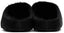 Vertundy Women's Fur Mules Slip On Real Fur Slides Flat Round Toe Platform Fuzzy Clogs Shoes