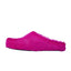 Vertundy Women's Fur Mules Slip On Real Fur Slides Flat Round Toe Platform Fuzzy Clogs Shoes