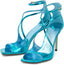 Vertundy Women's Stiletto Heeled Sandals - Ankle Strap Square Toe High Stiletto Heels Strappy Dress Shoes for Lady Party Dressy Summer Sexy