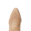 Vertundy Knee High Cowboy Boots For Women Pointed Toe Cowgirl Low Chunky Heel Western Boots
