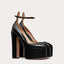 Vertundy Women’s Platform Heeled Pumps - Ankle Strap Buckle Pointed Toe Chunky High Heels Party Dress Shoes for Lady Sexy